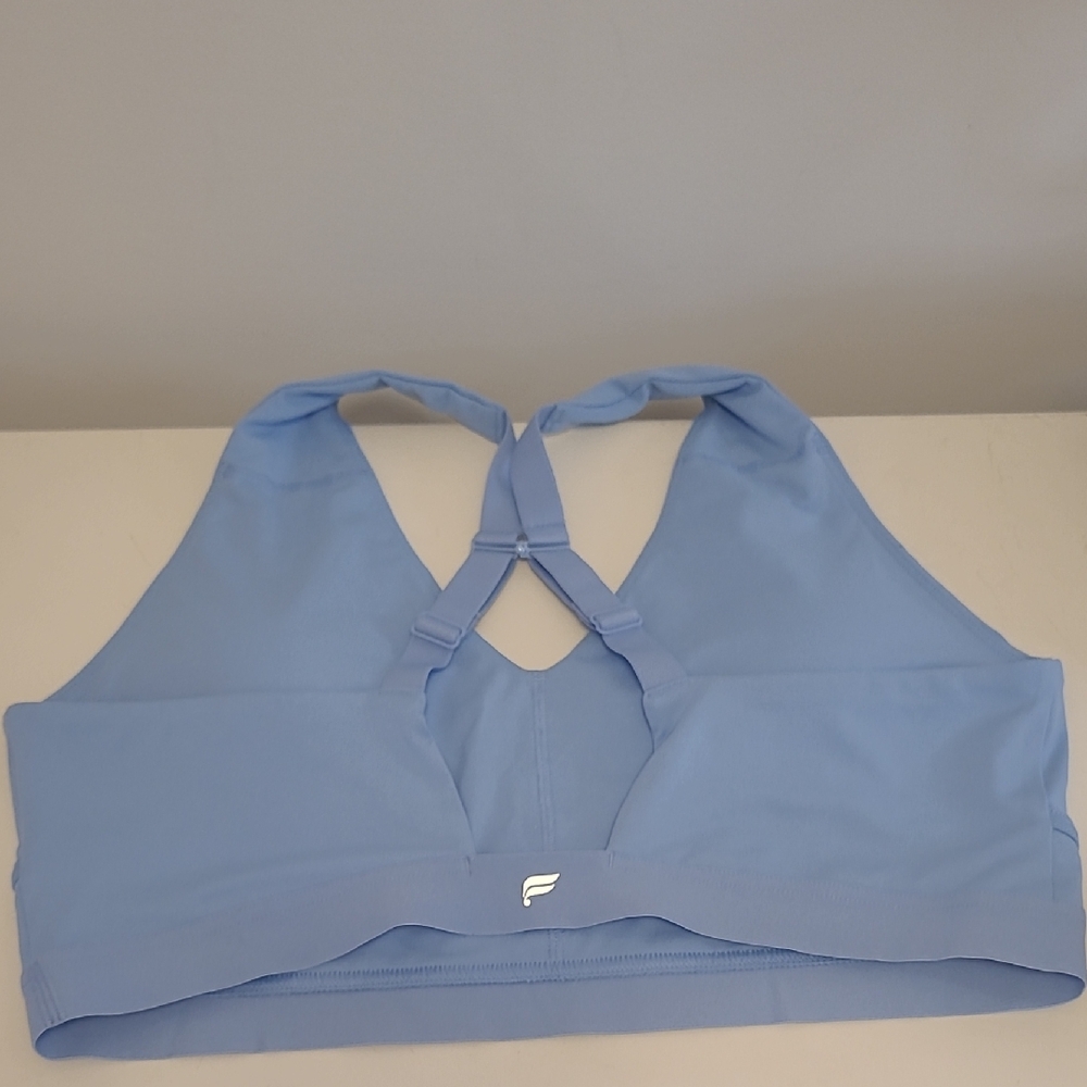 Fabletics Sky Blue Sports Bra